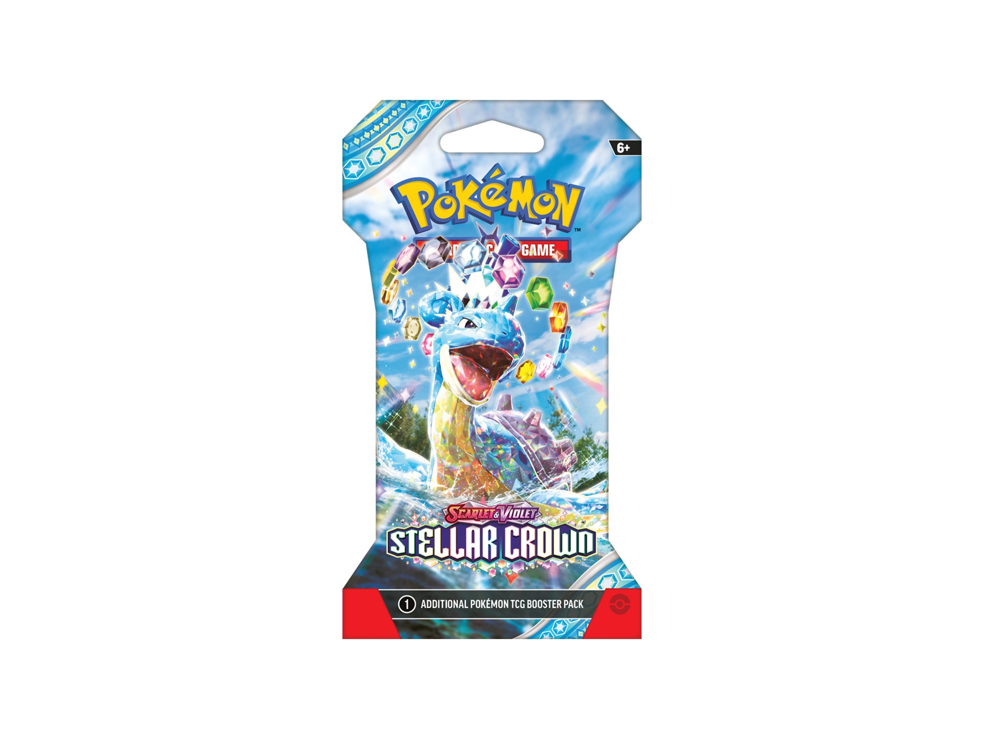 Pokemon Sleeved Booster Pack - Stellar Crown