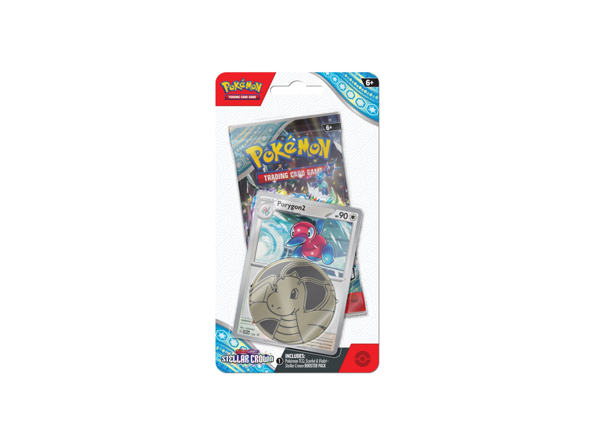 Pokémon Checklane Blister - Stellar Crown (Porygon2)