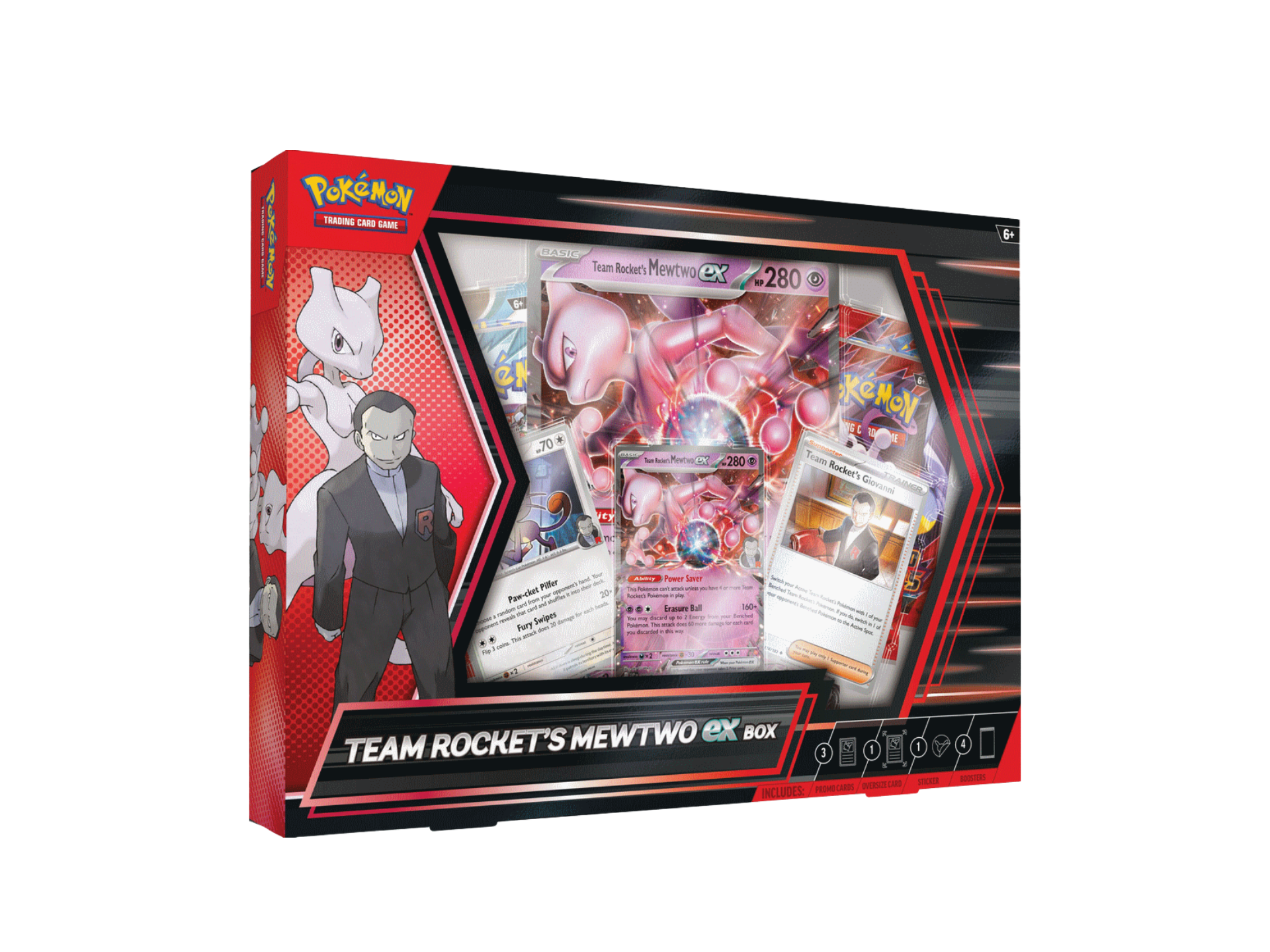 Pokémon Team Rocket's Mewtwo Ex Box