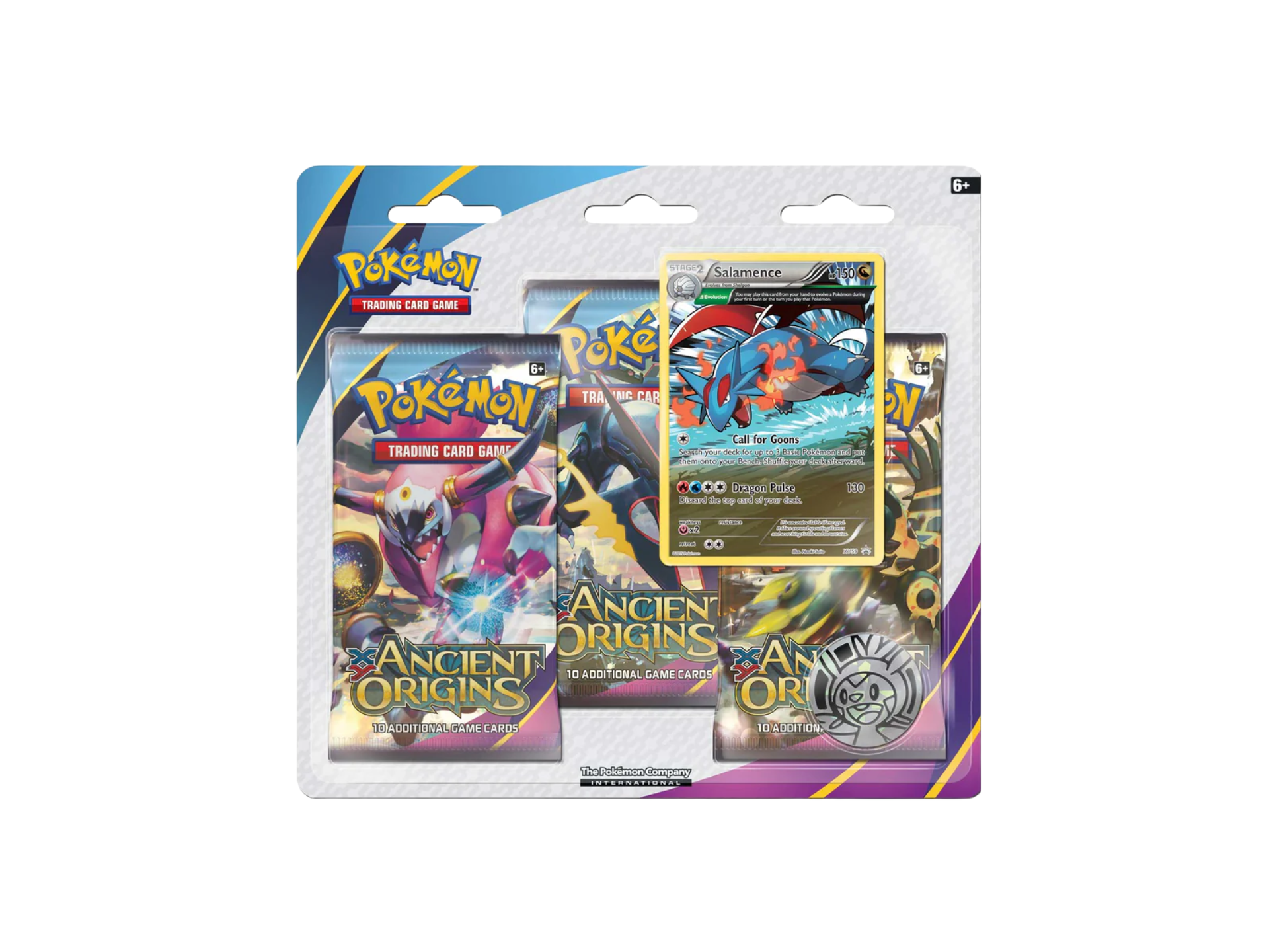 Pokémon 3-Pack Blister - XY Ancient Origins - Rip & Ship