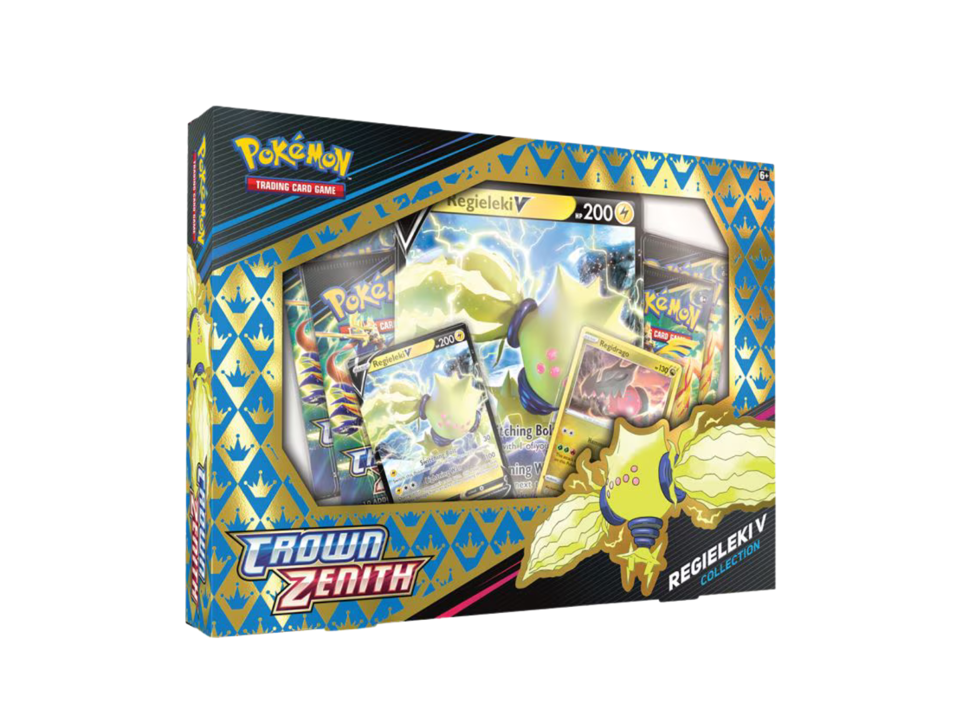 Pokemon Crown Zenith Regieleki V Box