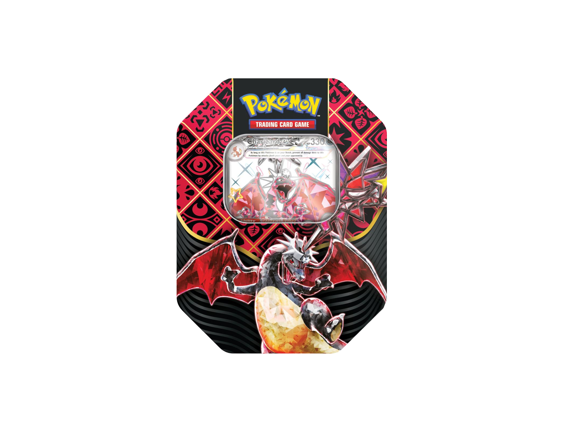 Pokemon Ex Tin Paldean Fates Charizard Ex