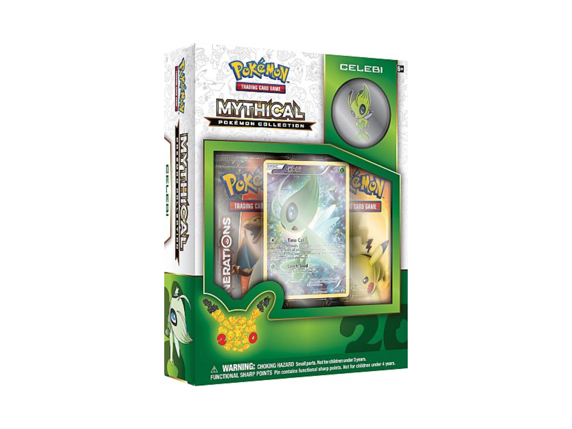 Pokémon Generations - Mythical Pin Collection - Celebi