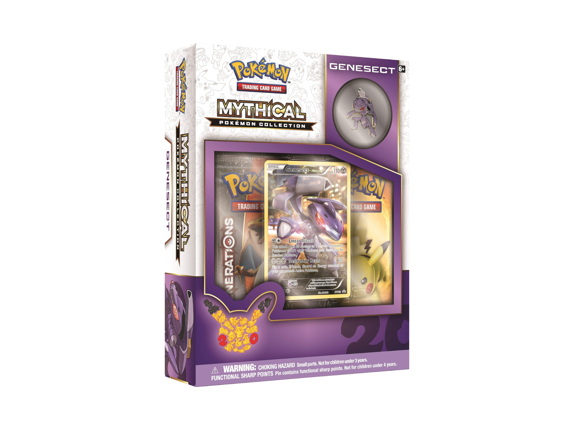 Pokémon Generations - Mythical Pin Collection - Genesect