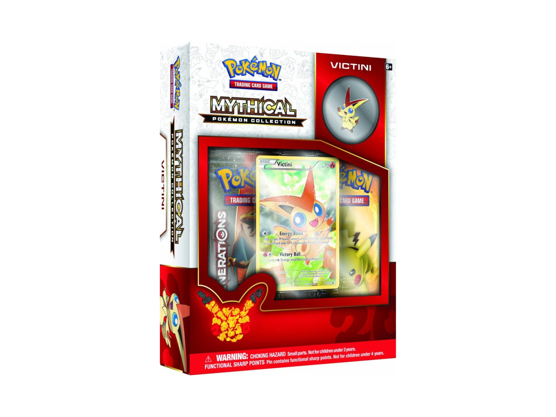 Pokémon Generations - Mythical Pin Collection - Victini