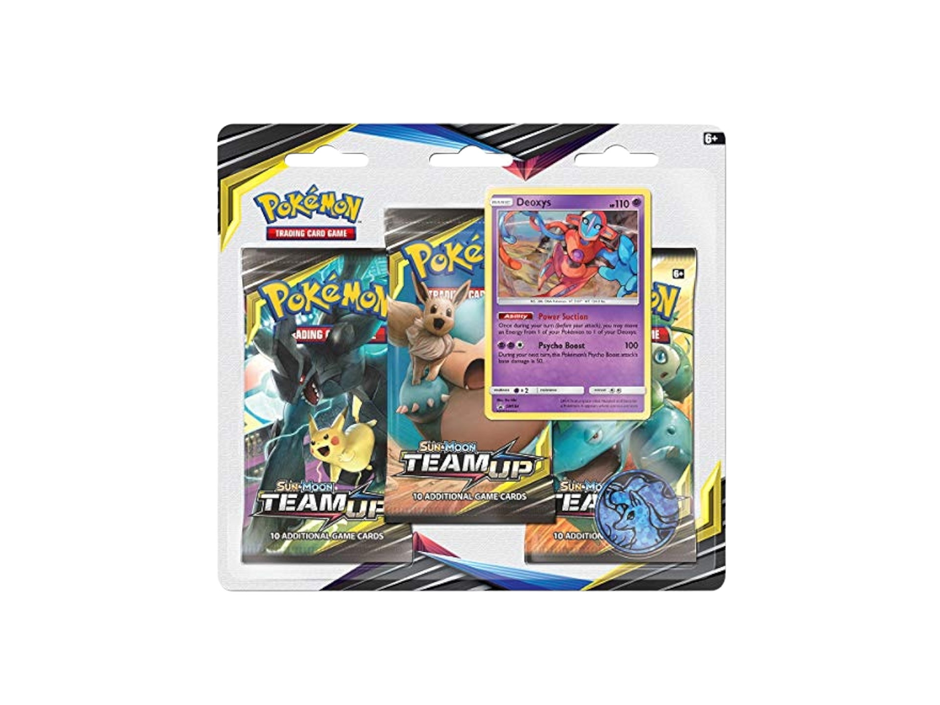 Pokémon 3-Pack Blister - Sun & Moon Team Up - Rip & Ship