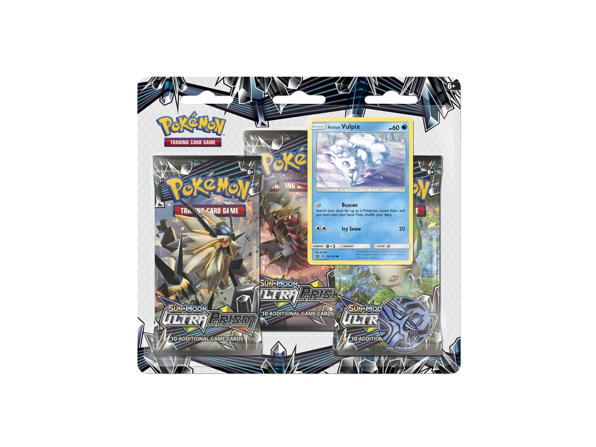 Pokémon 3-Pack Blister - Sun & Moon Ultra Prism - Rip & Ship