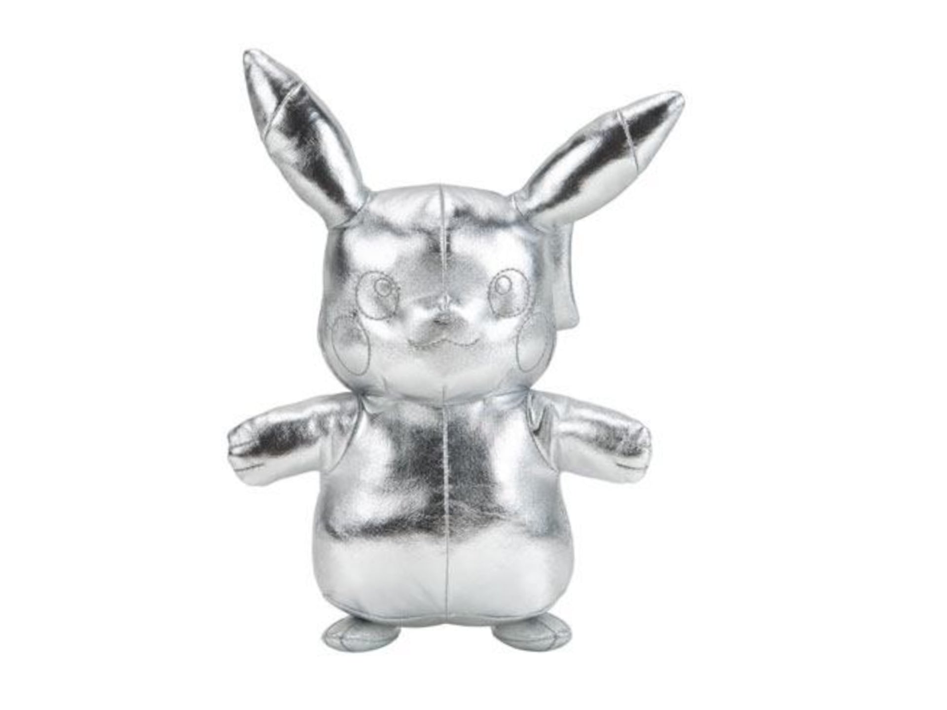 Pokemon knuffel 25years Silver Pikachu - 30 cm