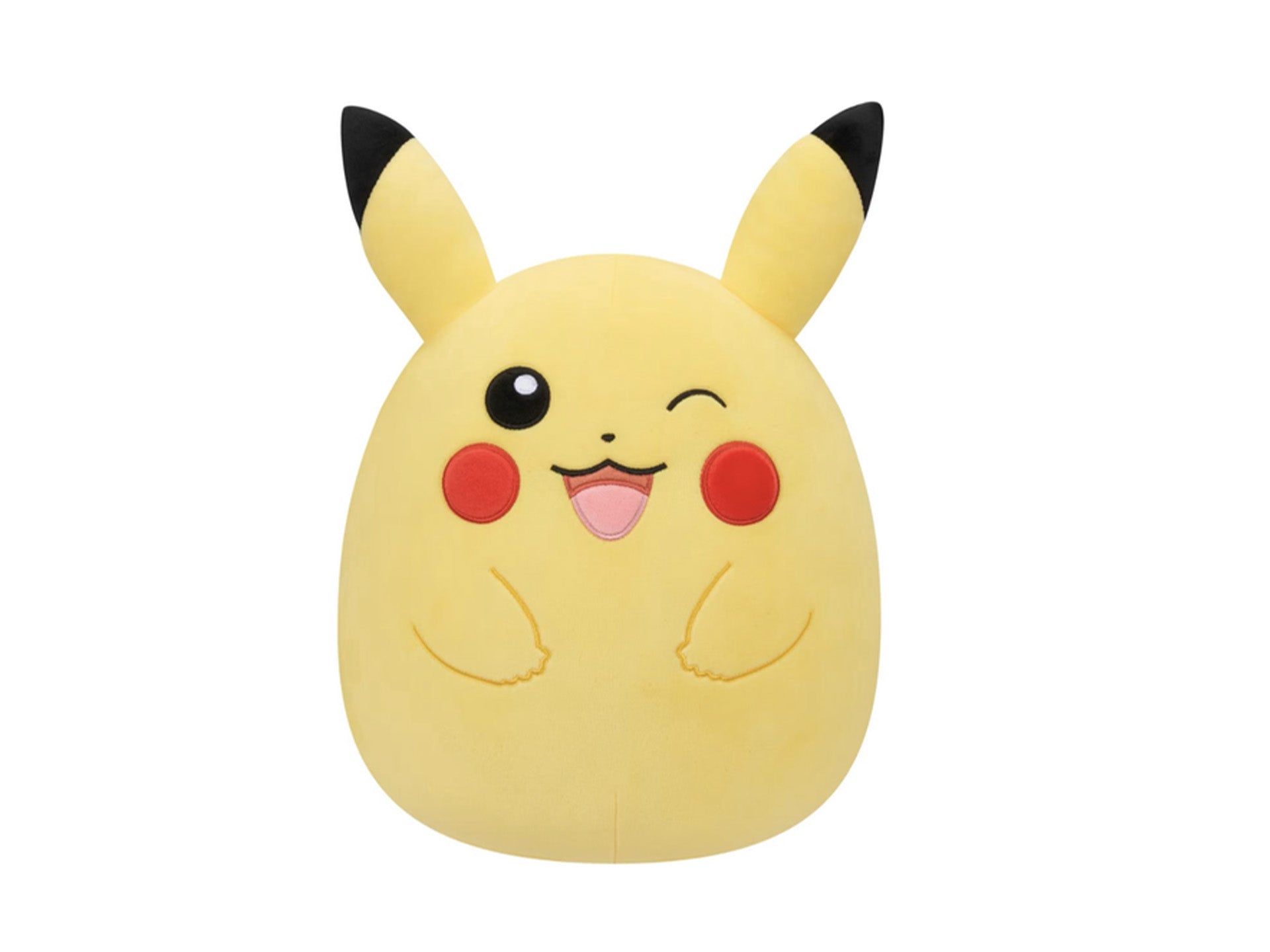 Pokémon knuffel Squishmallows Jumbo Pikachu Knipoog 36 cm