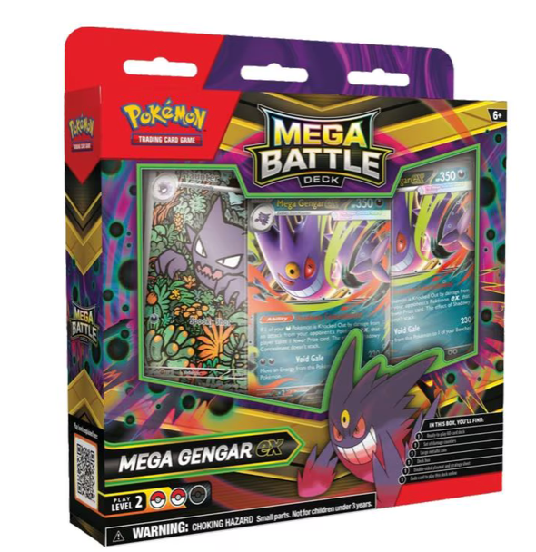 Pokémon Mega Battle Deck Gengar ex/Diancie ex