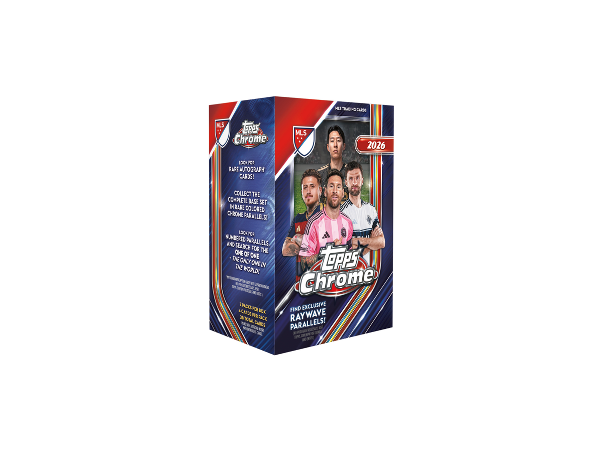 Topps Chrome MLS Soccer Value Box 2026