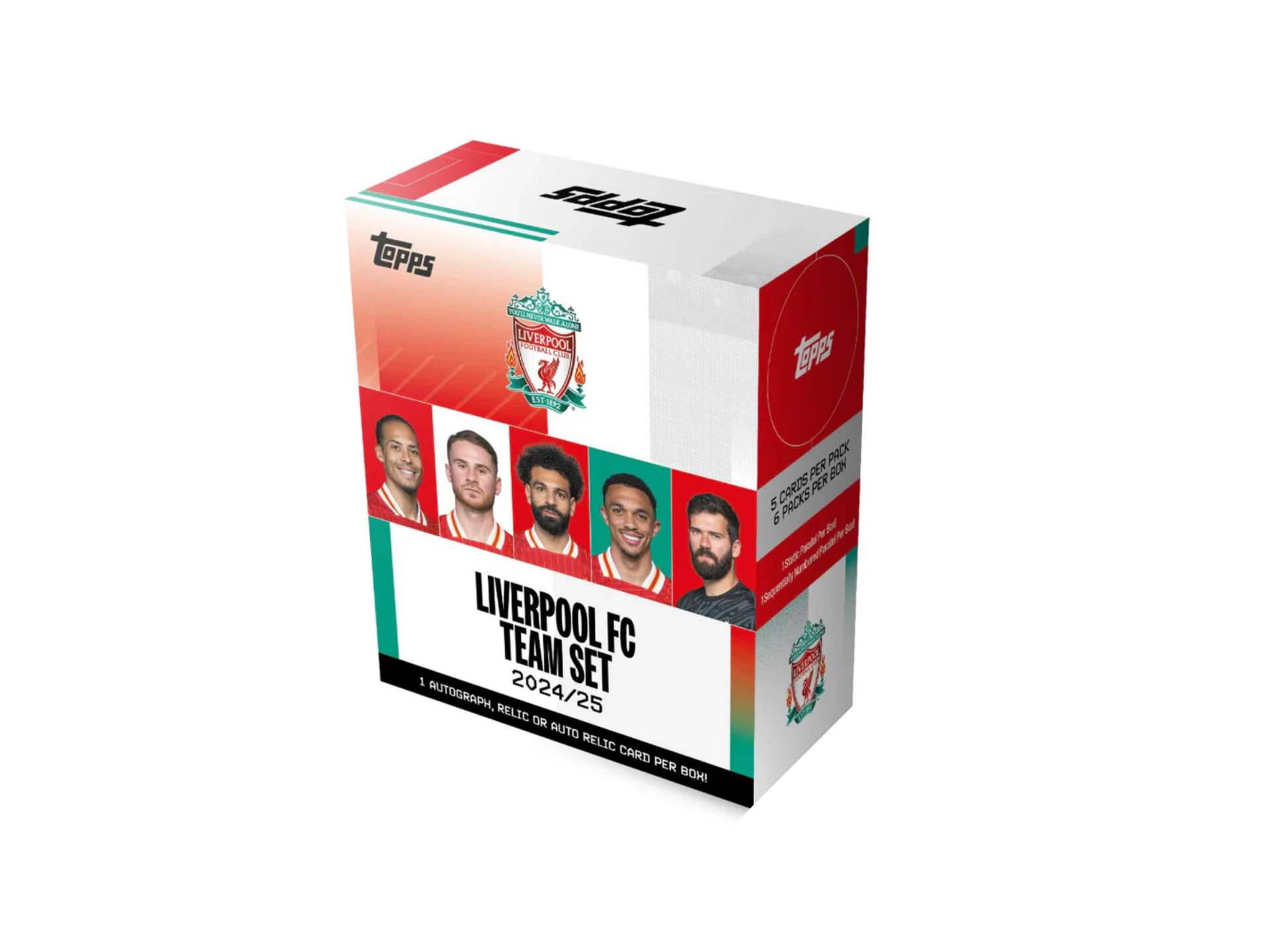 Topps - Liverpool Teamset 2024/25 - Rip & Ship