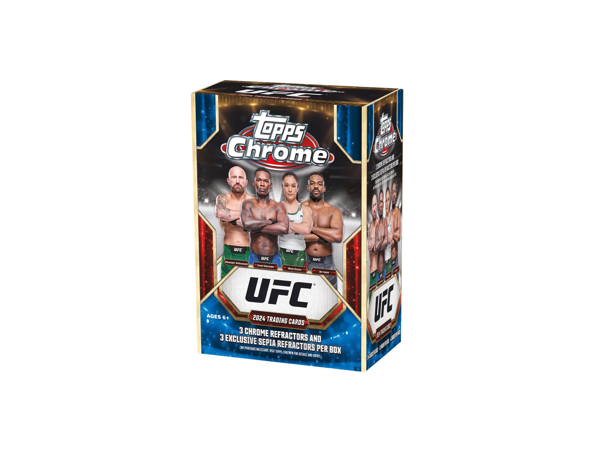 Topps Chrome UFC Value Box 2024 - Livestream Rip&Ship