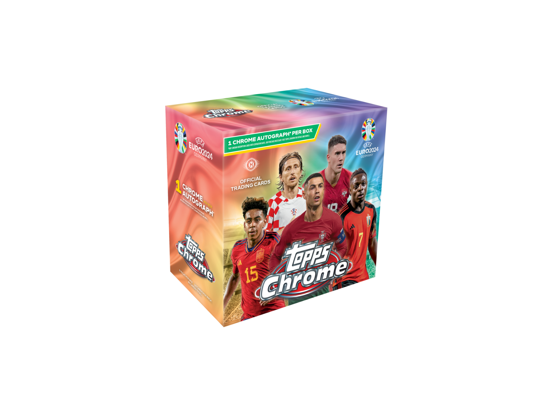 Topps - UEFA Euro Chrome Soccer Hobby Box 2023/24
