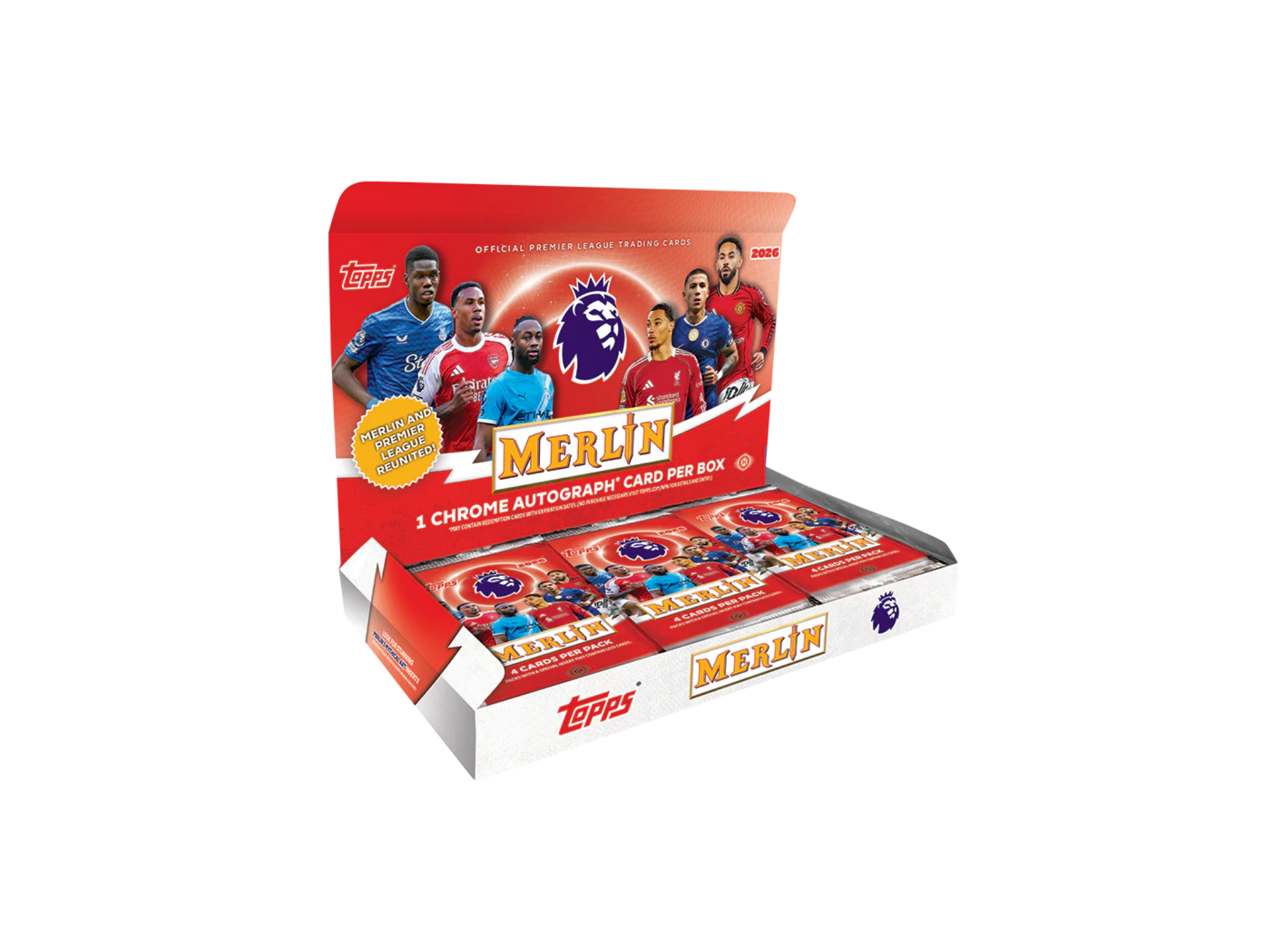 Topps Merlin Premier League Hobby Box Rip & Ship